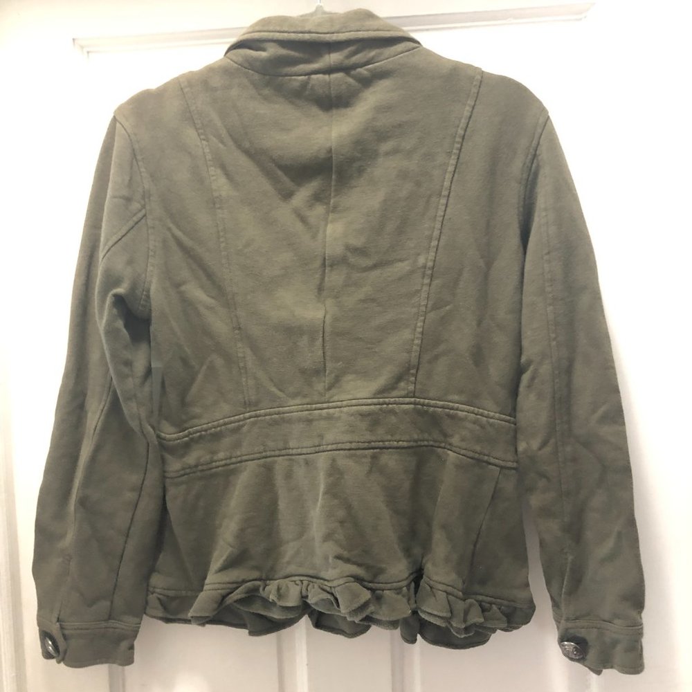 Utility Jacket with Ruffles - Picture 8 of 8